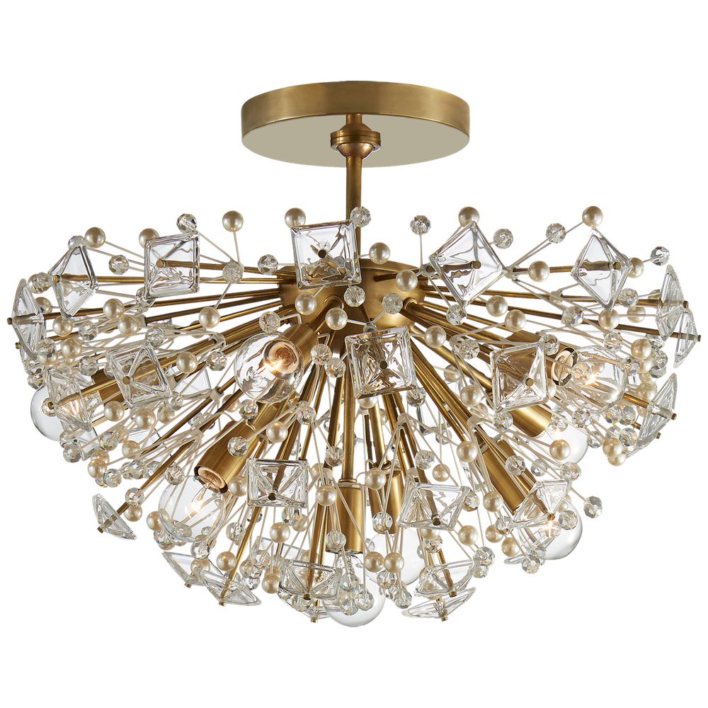 Потолочный светильник Visual Comfort Dickinson Medium Semi-Flush