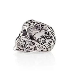 Бусина Череп Polynesian Tribal skull