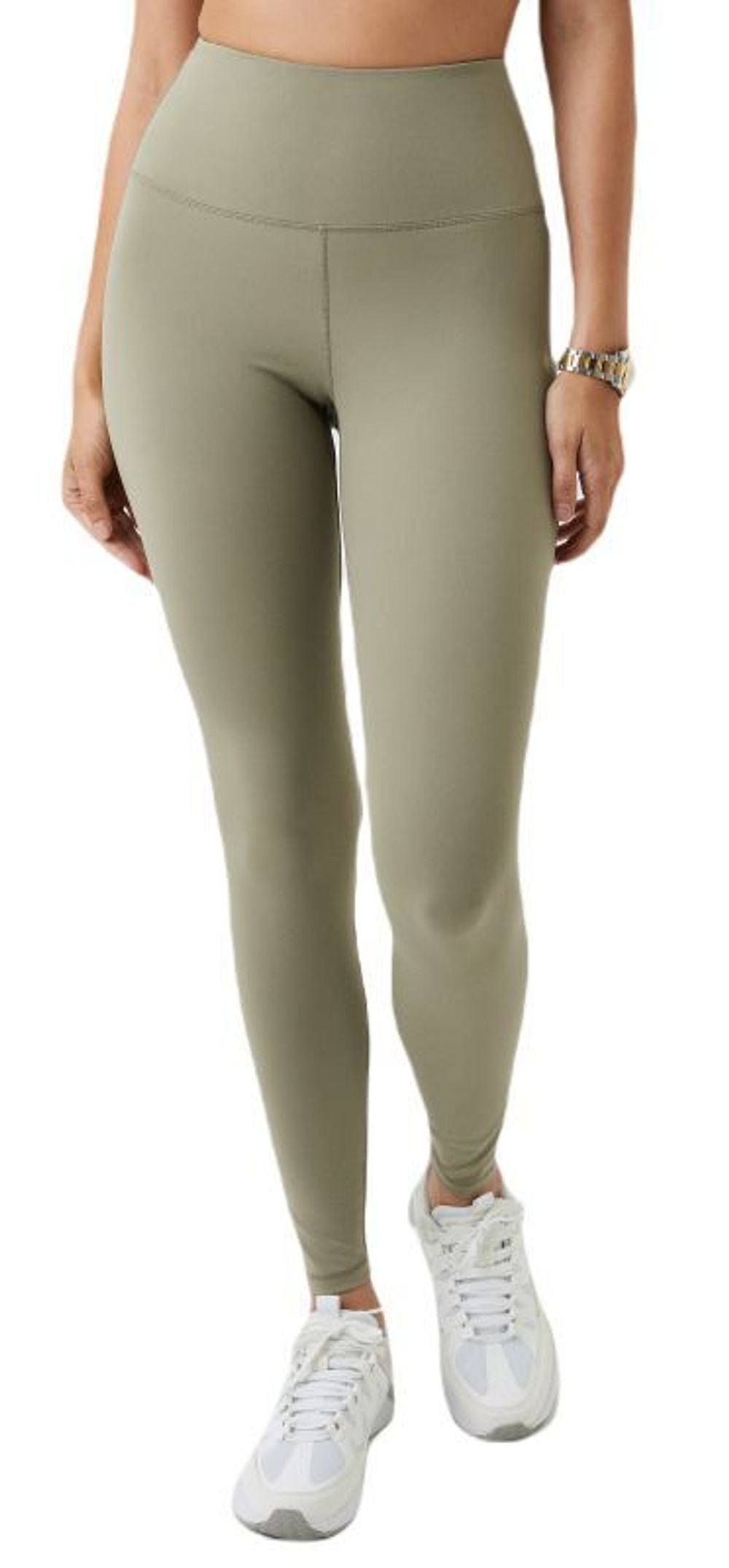 Leginsy Björn Borg Borg High Waist Comfort Tights - зеленый
