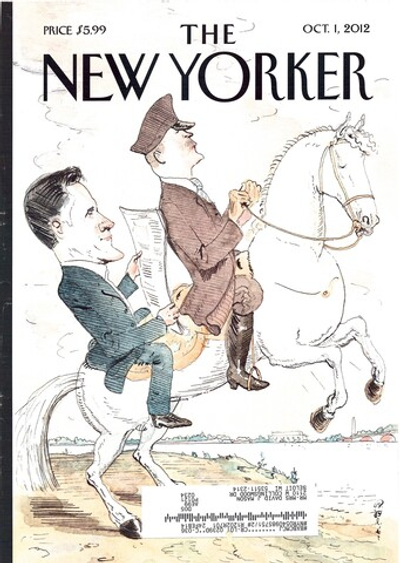 Журнал The New Yorker 01-10-2012, обложка