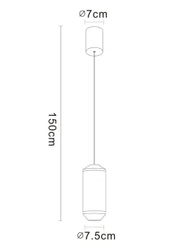Точечный подвесной светильник Arte lamp