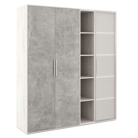 Шкаф высокий 3 створки, с нишей