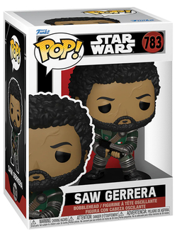 Фигурка Funko POP! Bobble Star Wars Andor S3 Saw Gerrera (783) 80165