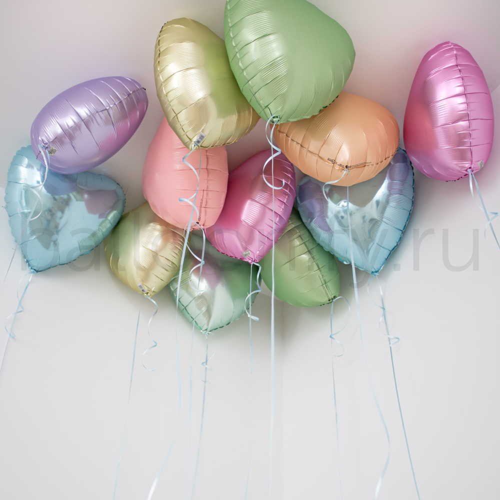 Шары россыпью "Бал сердец"