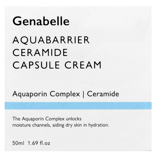 Genabelle, Aquaberrier, крем с керамидами в капсулах, 50 мл (1,69 жидк. Унции)