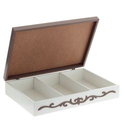 GAEM Шкатулка для столовых приборов, L36 W25 H7 см