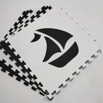 Мягкий пол "Моряк" 500x500x10 мм 45 шор