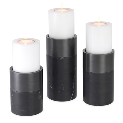 Подсвечник Candle Holder Sierra set of 3 арт.114351