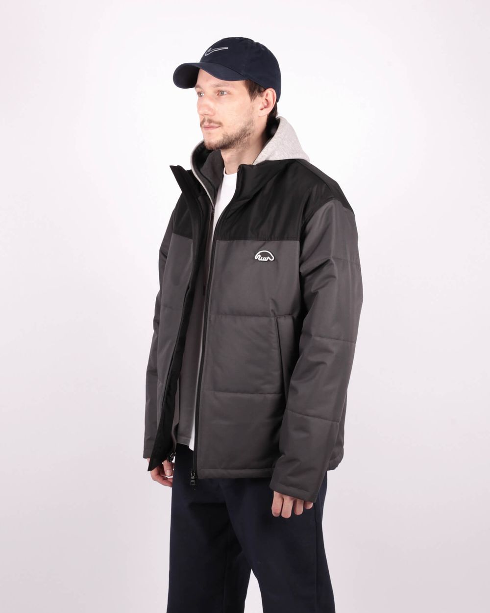 Пуховик Anteater Downlight Combo Серая