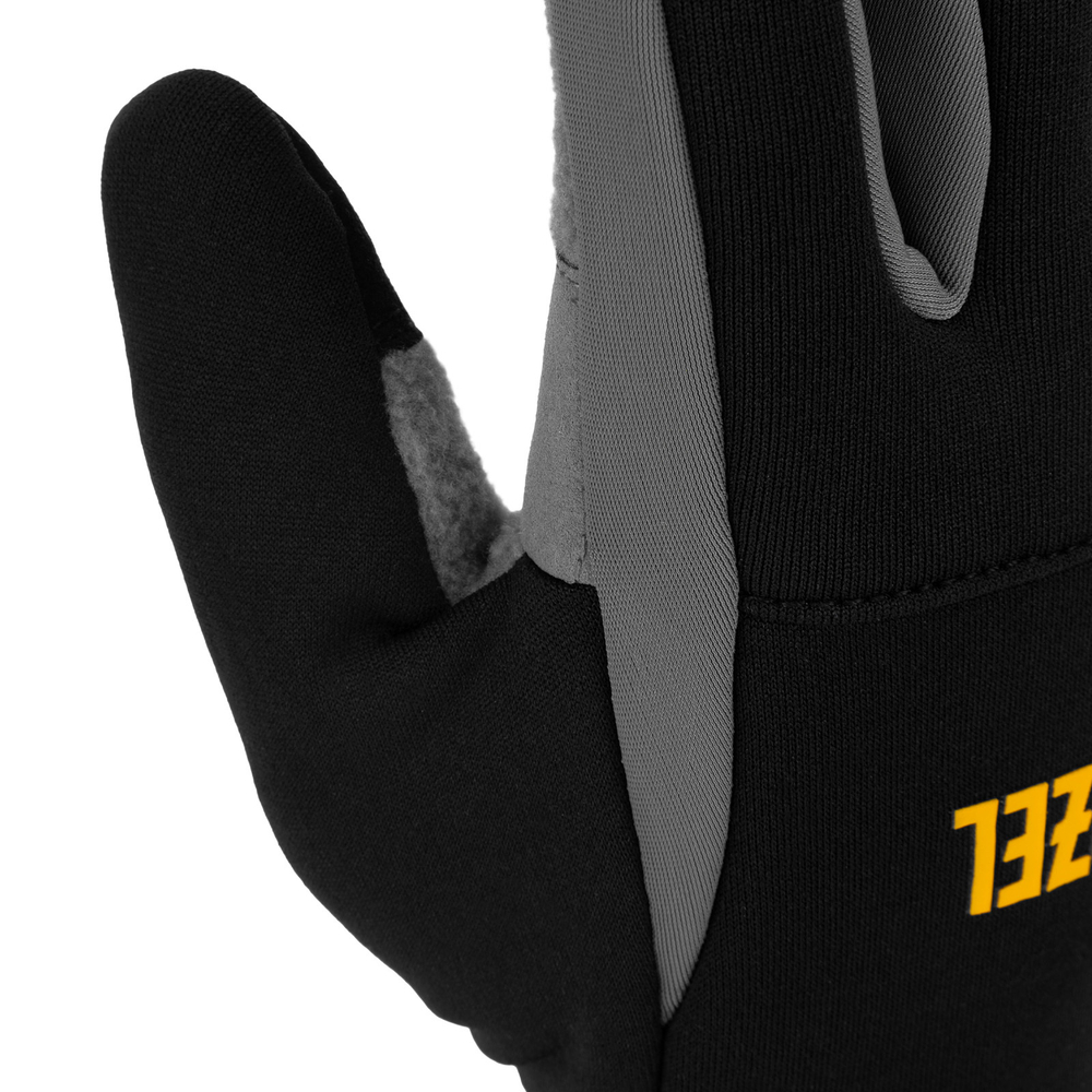 Перчатки универсальные, искусственный мех, работа с сенсорным экраном, размер 8 Denzel