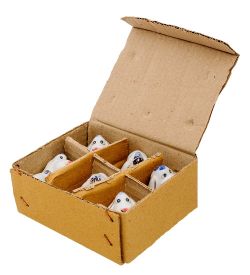 С 026 Фигурка «Три щенка' 3' син. (GE)