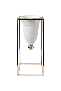 Подставка под цветы Garda Decor золотая 2k389267-g