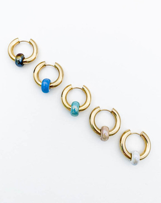 Подвеска Пончик из керамики 14 мм