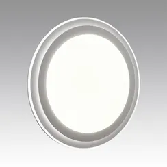 7617/DL PALE SN 151 Светильник пластик/белый LED 48Вт 3000-6300K D410 IP43 пульт ДУ SETTA