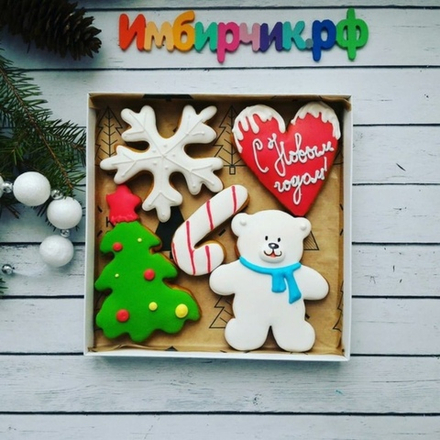 Имбирные пряники новый год 2025
