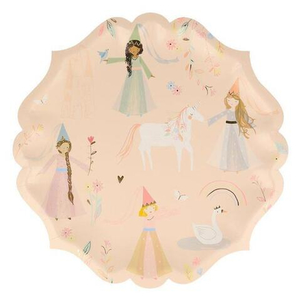 Тарелки большие "Princess & Unicorn" 8 шт. (2021)
