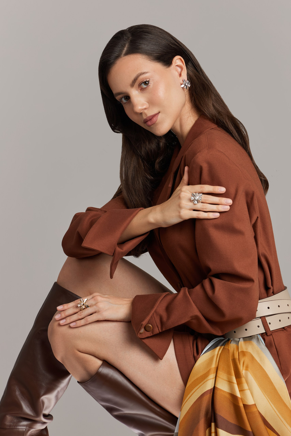 Рубашка жакет NEDRA