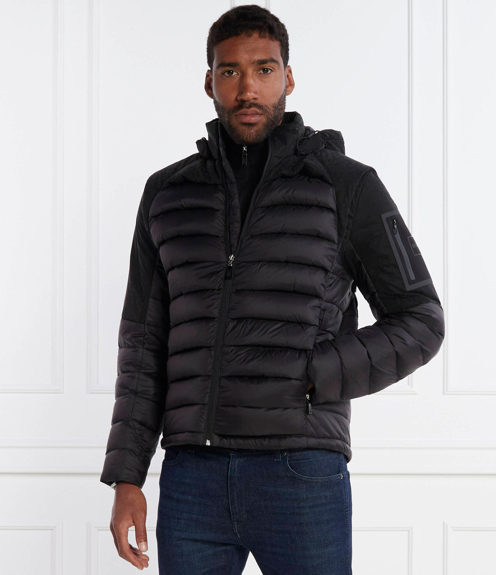 Пуховая куртка 2в1 J_Robot BOSS GREEN - черный(50504423)