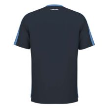 Футболка мужская HEAD Slice T-Shirt Men 811554-NV-M, размер M, темно-синяя