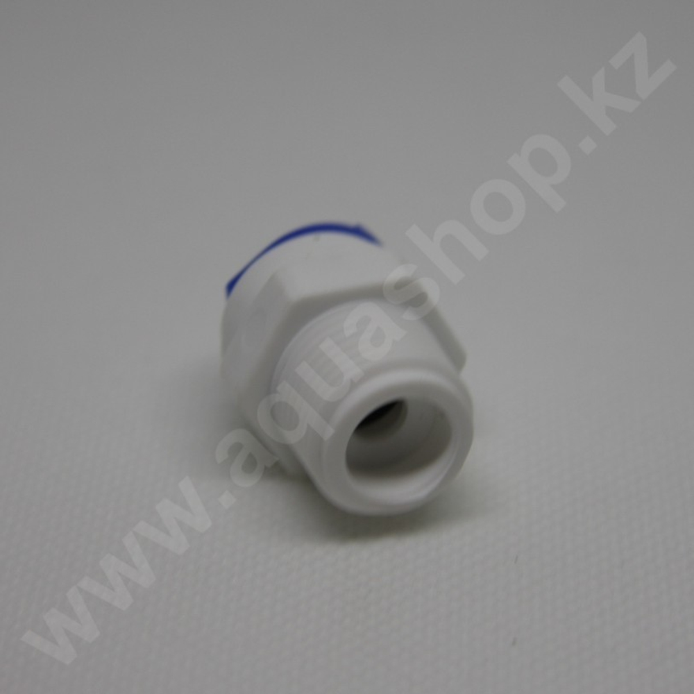 Переходник Трубка 3/8" (резьба папа 3/8") QT-21B