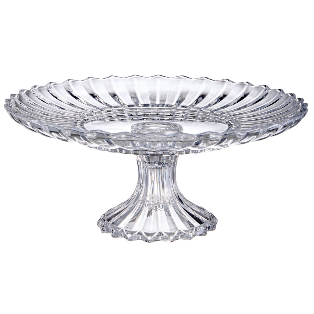 БЛЮДО СЕРВИРОВОЧНОЕ НА НОЖКЕ "BRILLIANCE" КРУГЛОЕ, 29,5*13,5 СМ