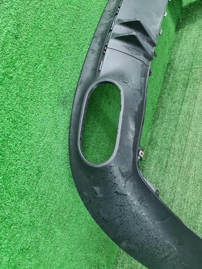 Юбка заднего бампера Mercedes AMG GT X290 (17-24)