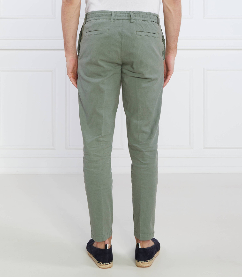 Льняное штаны Kane-DS BOSS BLACK - зеленый(50487750)