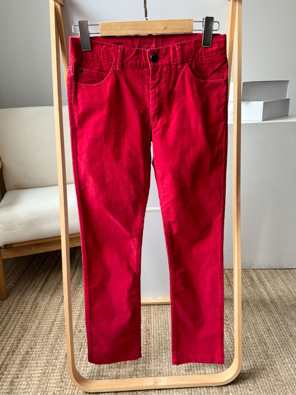 Новые вельветовые брюки Jacadi, 152