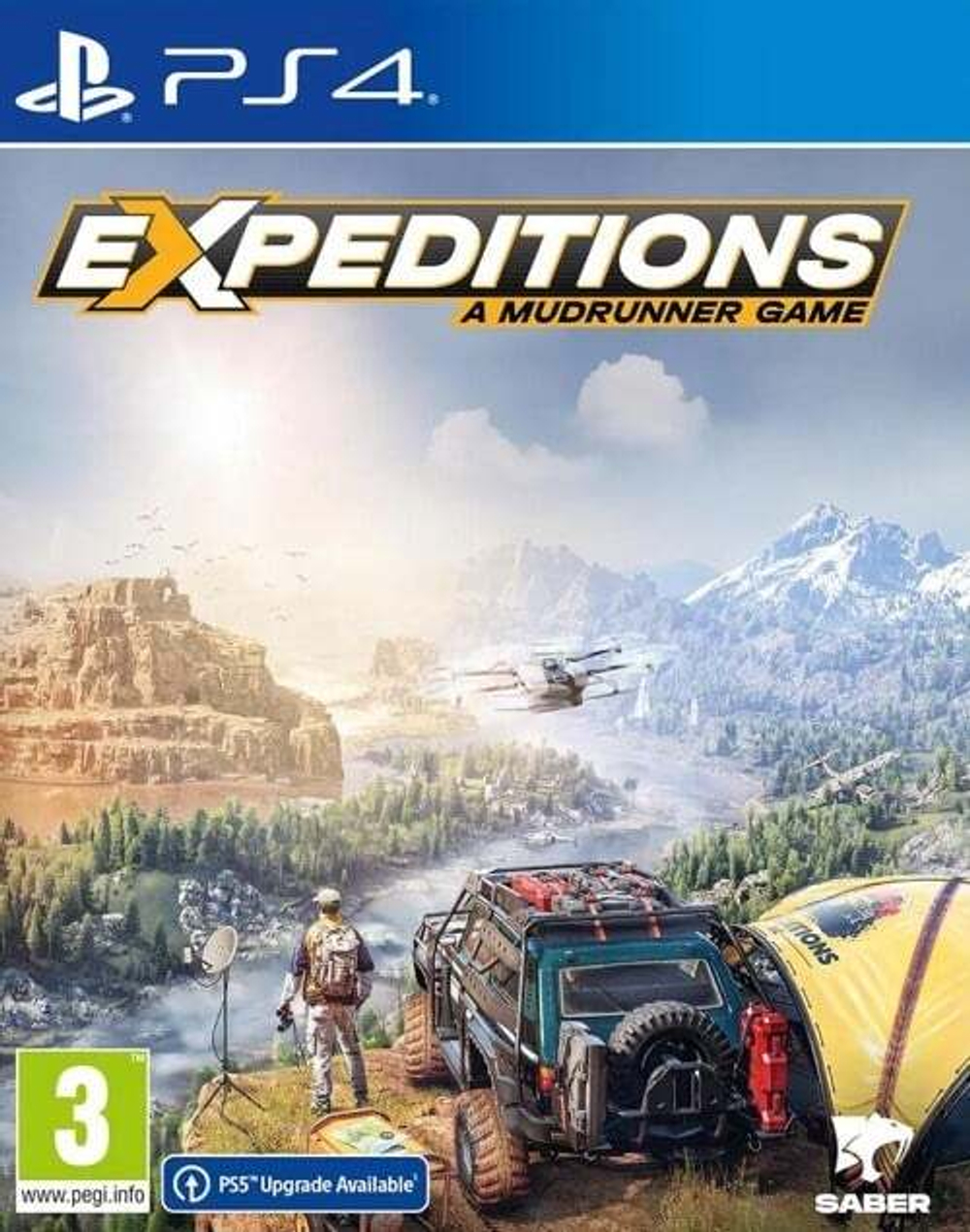 Expeditions: A MudRunner Game (диск для PS4, интерфейс и субтитры на русском языке)