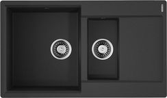 Мойка Omoikiri Daisen 86-2-BL Artgranit/черный(арт.4993477)