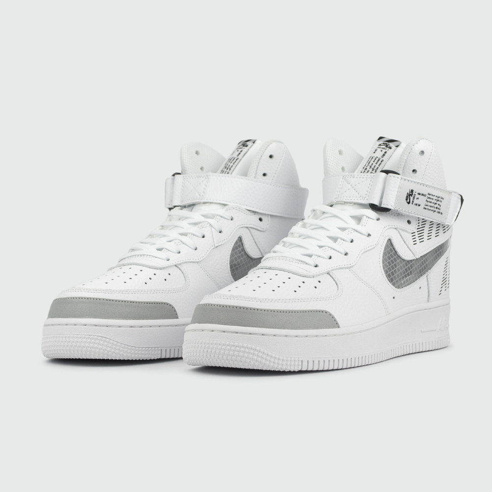 Кроссовки Nike Air Force 1 High Under Construction White