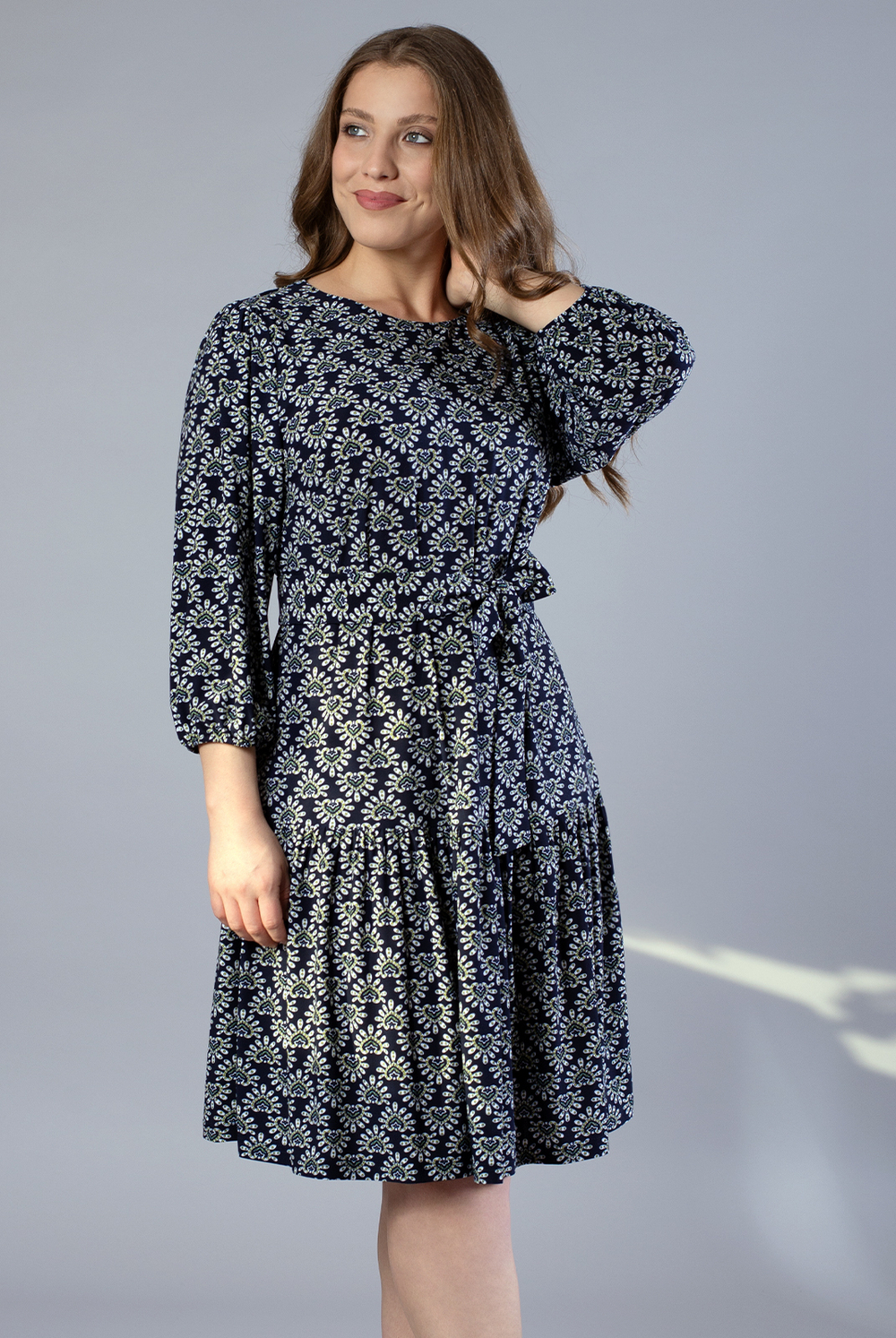 Платье женское 3211ЛПА, цикломен #172Цик053211ЛПА