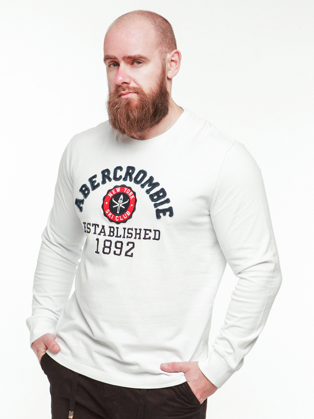 Лонгслив Abercrombie & Fitch ABL10