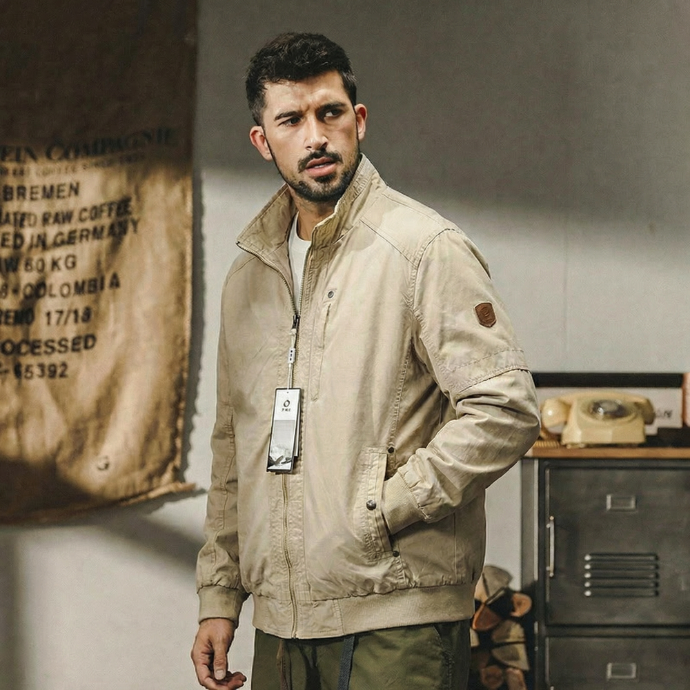 Ветровка хлопковая больших размеров