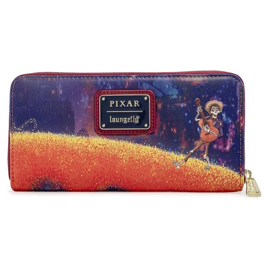 Кошелек Loungefly Pixar Coco Marigold Bridge Zip Around Wallet WDWA1759