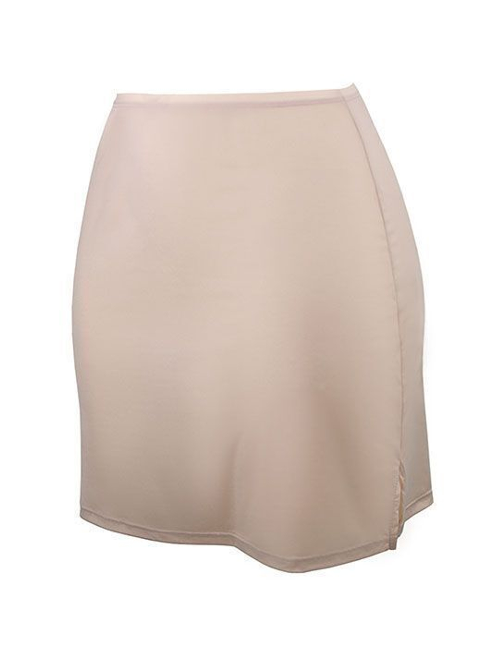 Короткая нижняя юбка Silk (Размер: XL) (Цвет: телесный)