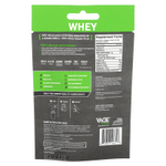 Vade Nutrition, Пакетики с растворимым протеином, 100% изолят сыворотки, клубничный молочный коктейль, 24 г (0,05 фунта)