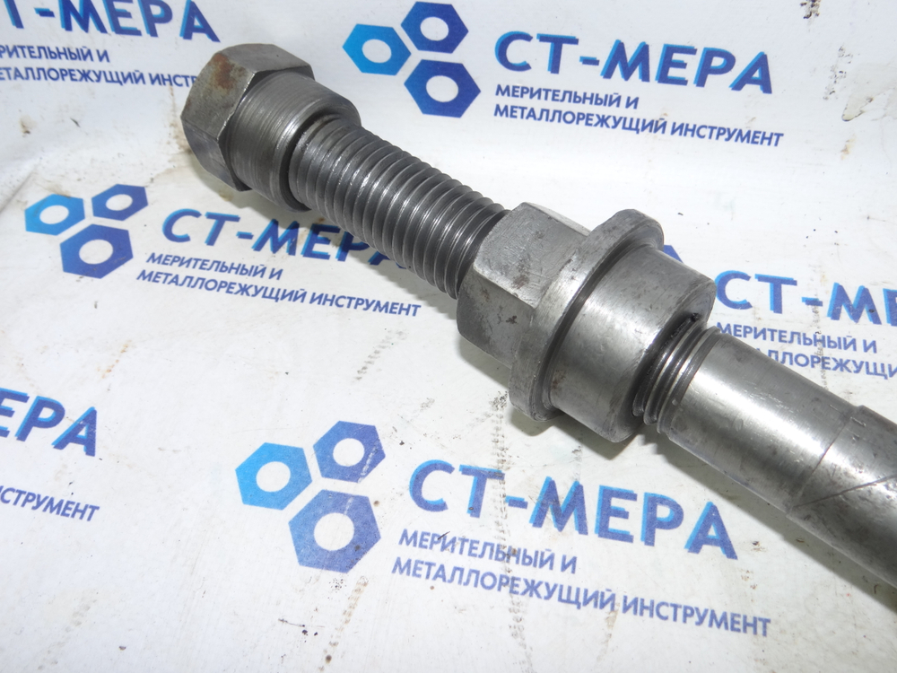 Шомпол (тяговый шпиндель) М24 для станков ISO 50 (7:24) 6Р13, 6М13, ВМ127, 6Р83, 6М82