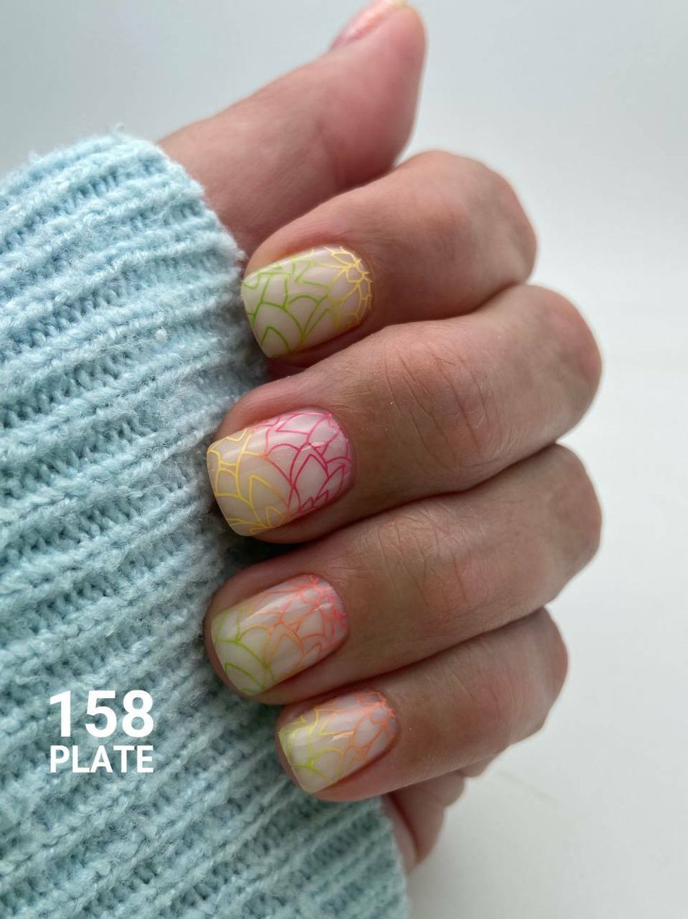 Swanky Stamping Пластина для стемпинга 158