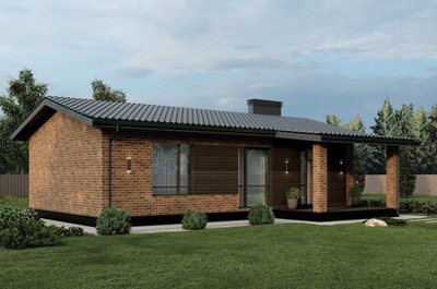 Проект Дома 89,55 кв. м К-76