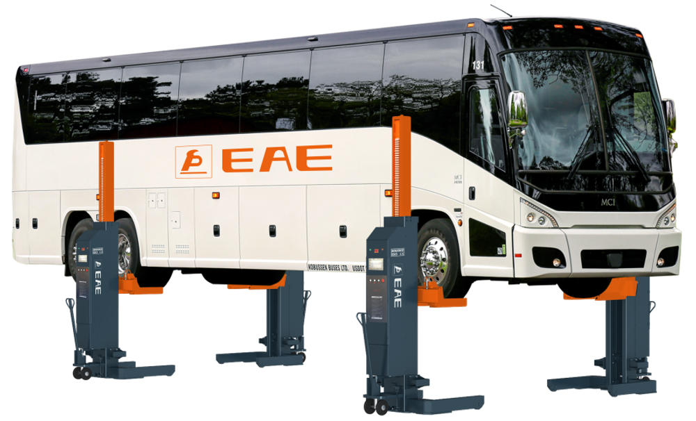 Комплект подкатных колонн Everlift EE-HDM84 (4шт по 8т.). Беcпроводные.