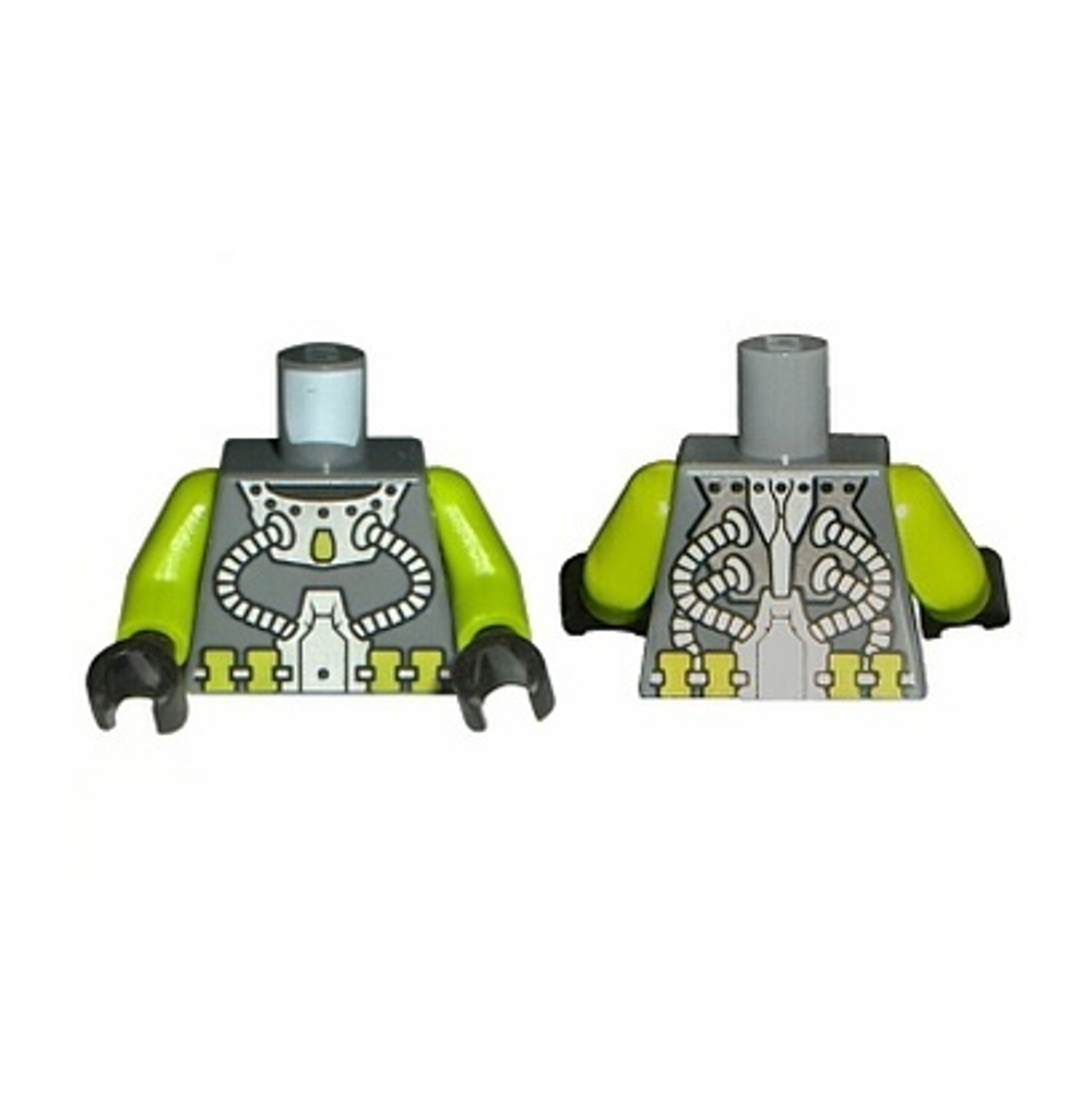 Торс Atlantis Diver с двумя шлангами / Лаймовые руки 973pb0615c01