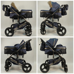 Коляска-трансформер с сумкой 2 в 1 Luxmom 555