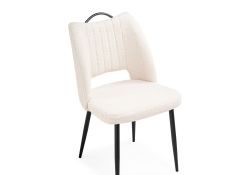 Стул на металлокаркасе Barton beige / black