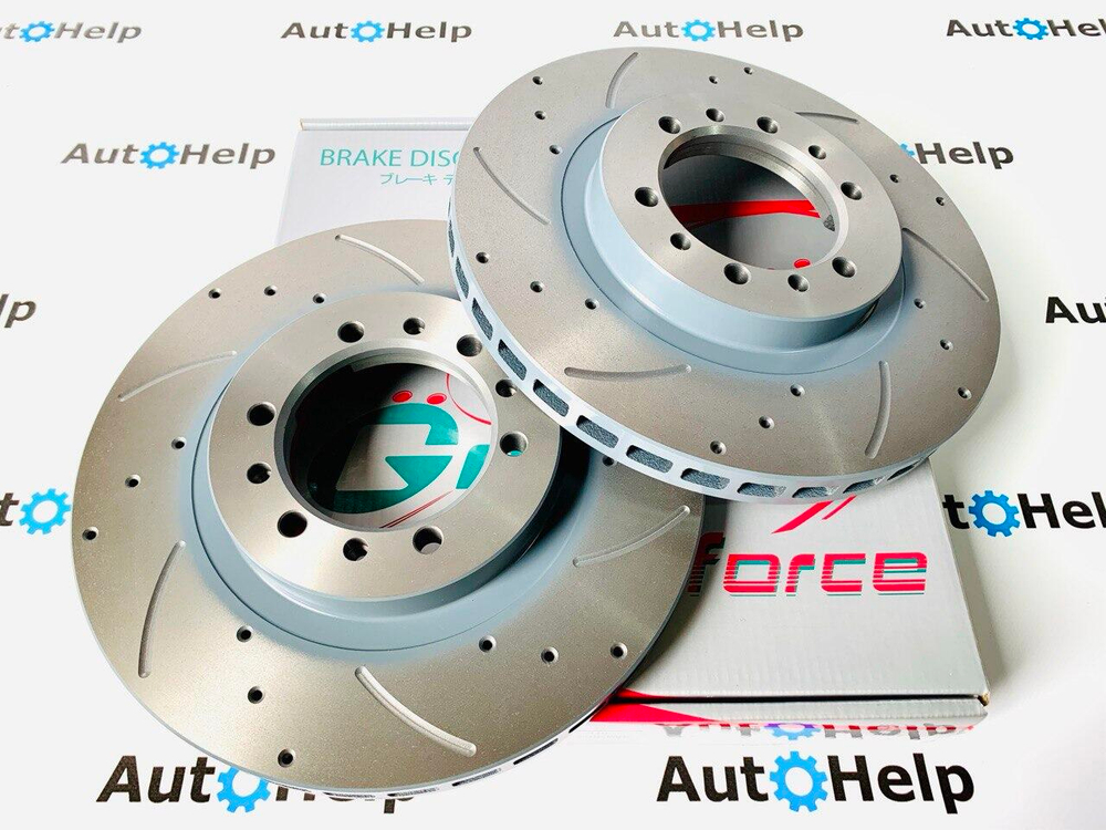 Диск тормозной перфорированный G-Brake GFR-02331R передний правый 276mm