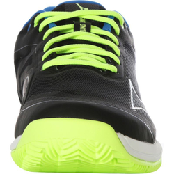 Мужские кроссовки теннисные Mizuno Wave Exceed Light 5 CC - black/neo lime/supersonic