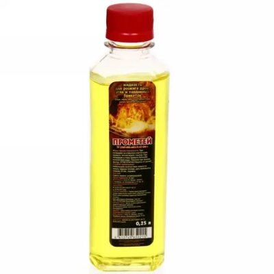 Жидкость для розжига 0,25 л, Прометей (дозатор)