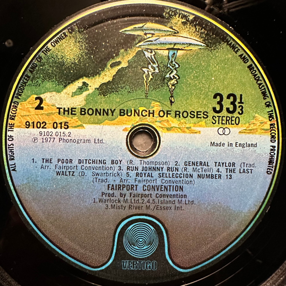 Fairport Convention - The Bonny Bunch Of Roses (Англия 1977г.)