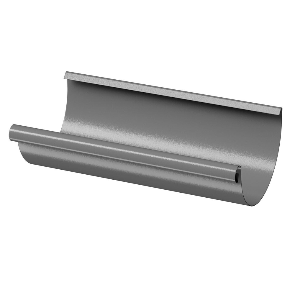 Желоб водосточный Docke Stal Premium PVJP-1086 D125/90х3000 мм Графит