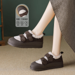 【dme】 Cow Split Leather Casual Shoes 1.2cm Women"s Coffee